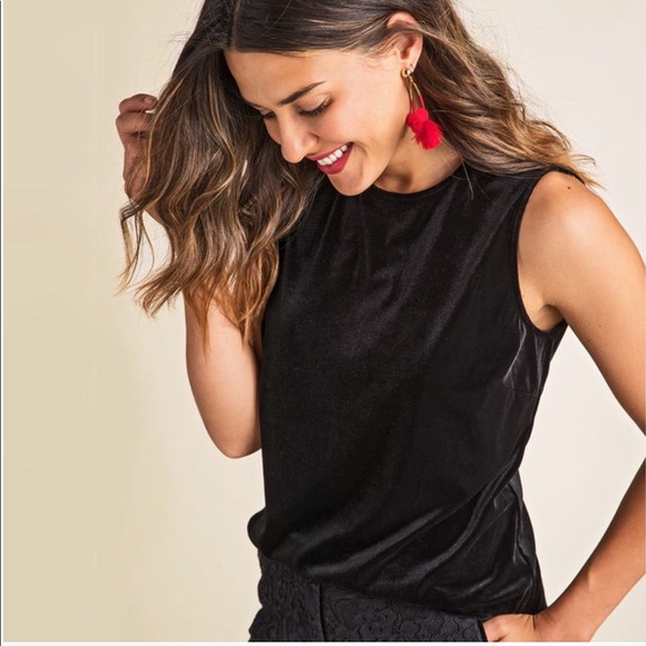 NWT Vineyard Vines Velvet Sleeveless Shell Top - Picture 4 of 8